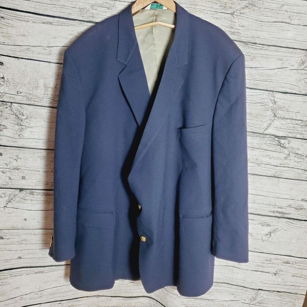Palm Beach Dark Navy Blue Blazer Missing Size